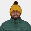Powder Town Beanie Fitz Roy Stripe Knit: Smolder Blue  (copie)