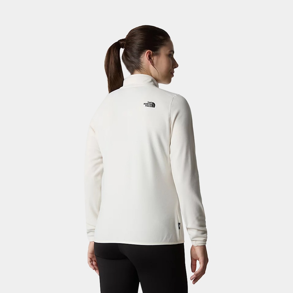 100 Glacier 1/4 Zip Women (2023) Gardenia White