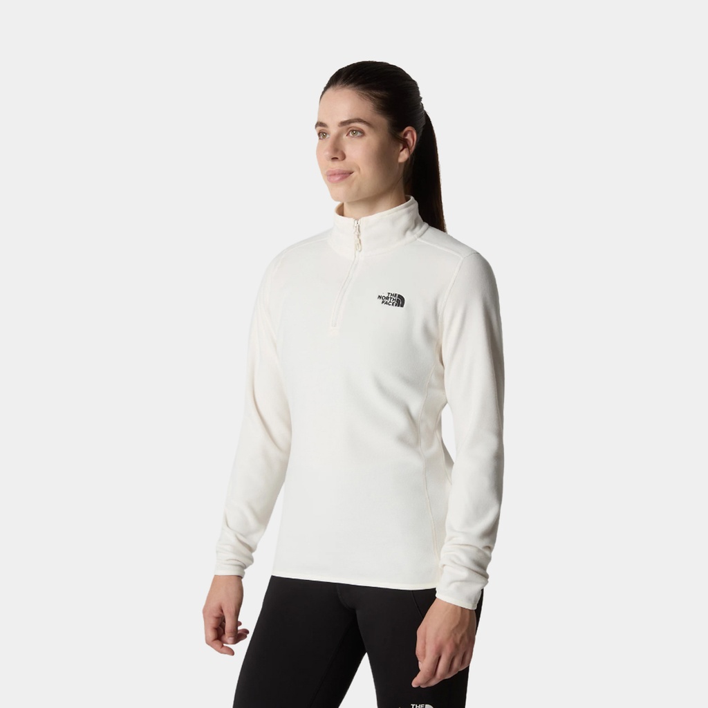 100 Glacier 1/4 Zip Women (2023) Gardenia White