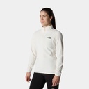 100 Glacier 1/4 Zip Women (2023) Gardenia White