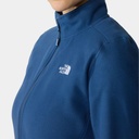 100 Glacier Full Zip Women (2023) Shady Blue