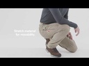 Abisko Midsummer Pants Long Savanna / Light Olive