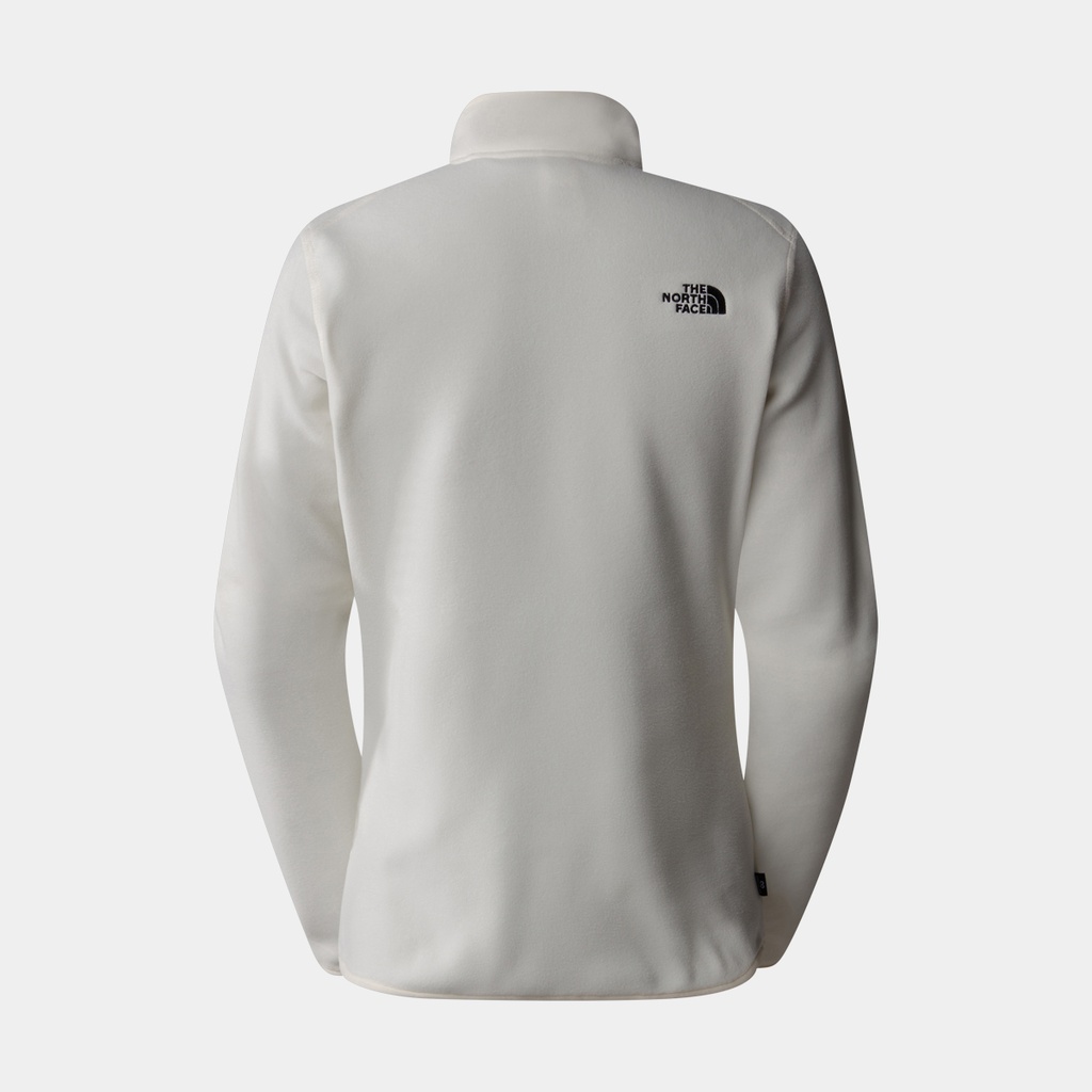 100 Glacier 1/4 Zip Women (2023) White Dune (NPF)