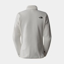 100 Glacier 1/4 Zip Women (2023) White Dune (NPF)