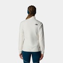 100 Glacier 1/4 Zip Women (2023) White Dune (NPF)