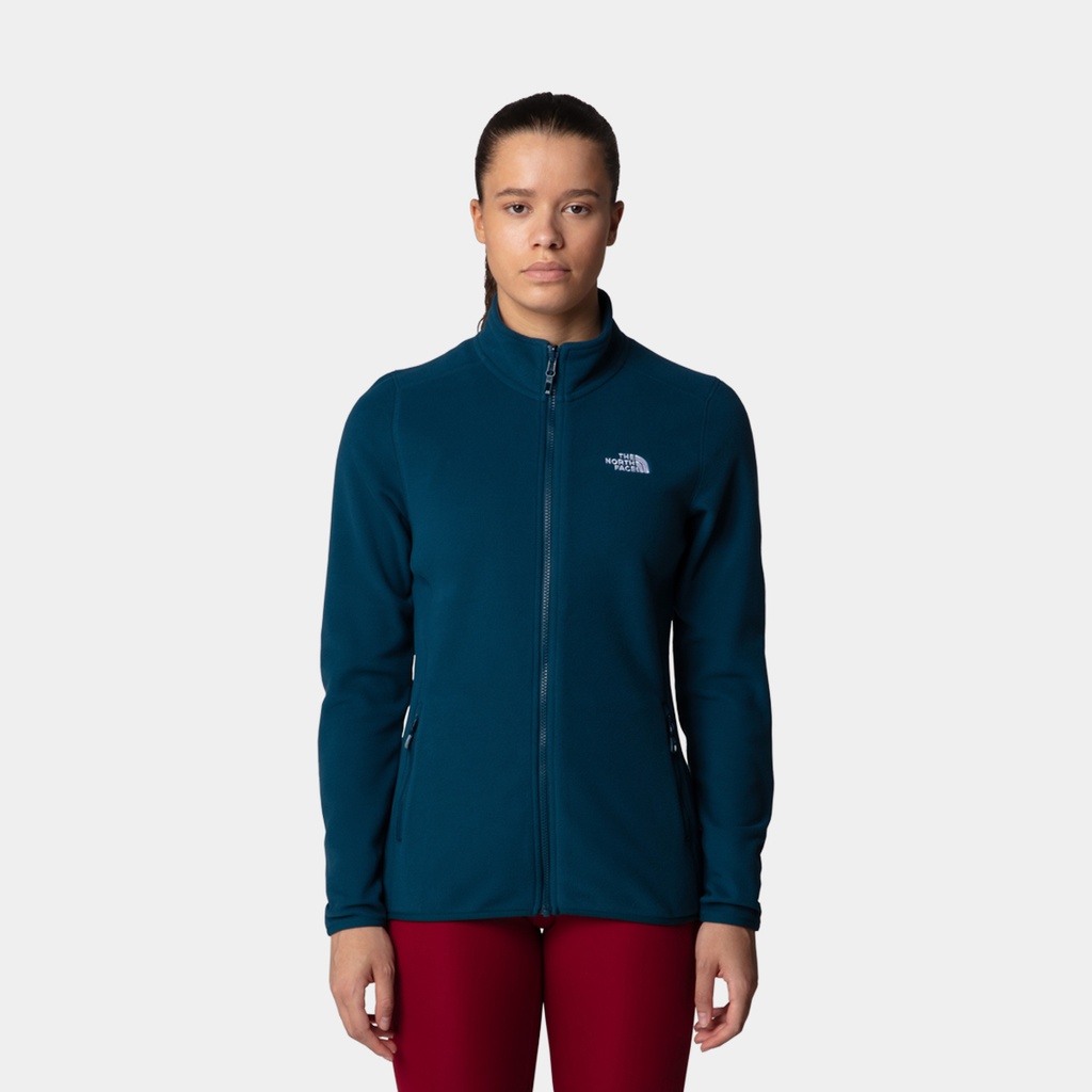 100 Glacier 1/4 Zip Women (2023) Aglae Blue
