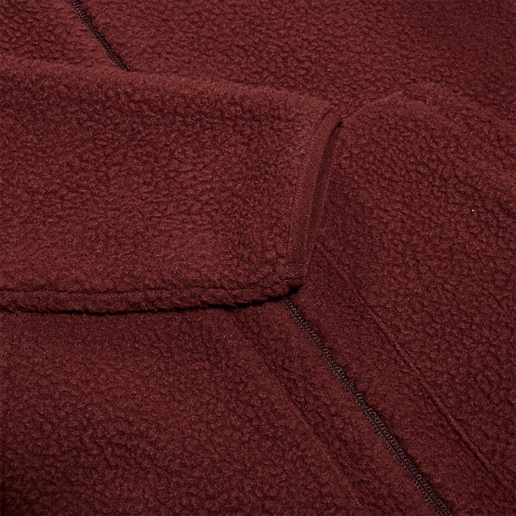 Darria Full Zip Hooded Jacket Women Dark Red