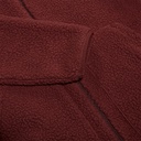Darria Full Zip Hooded Jacket Women Dark Red