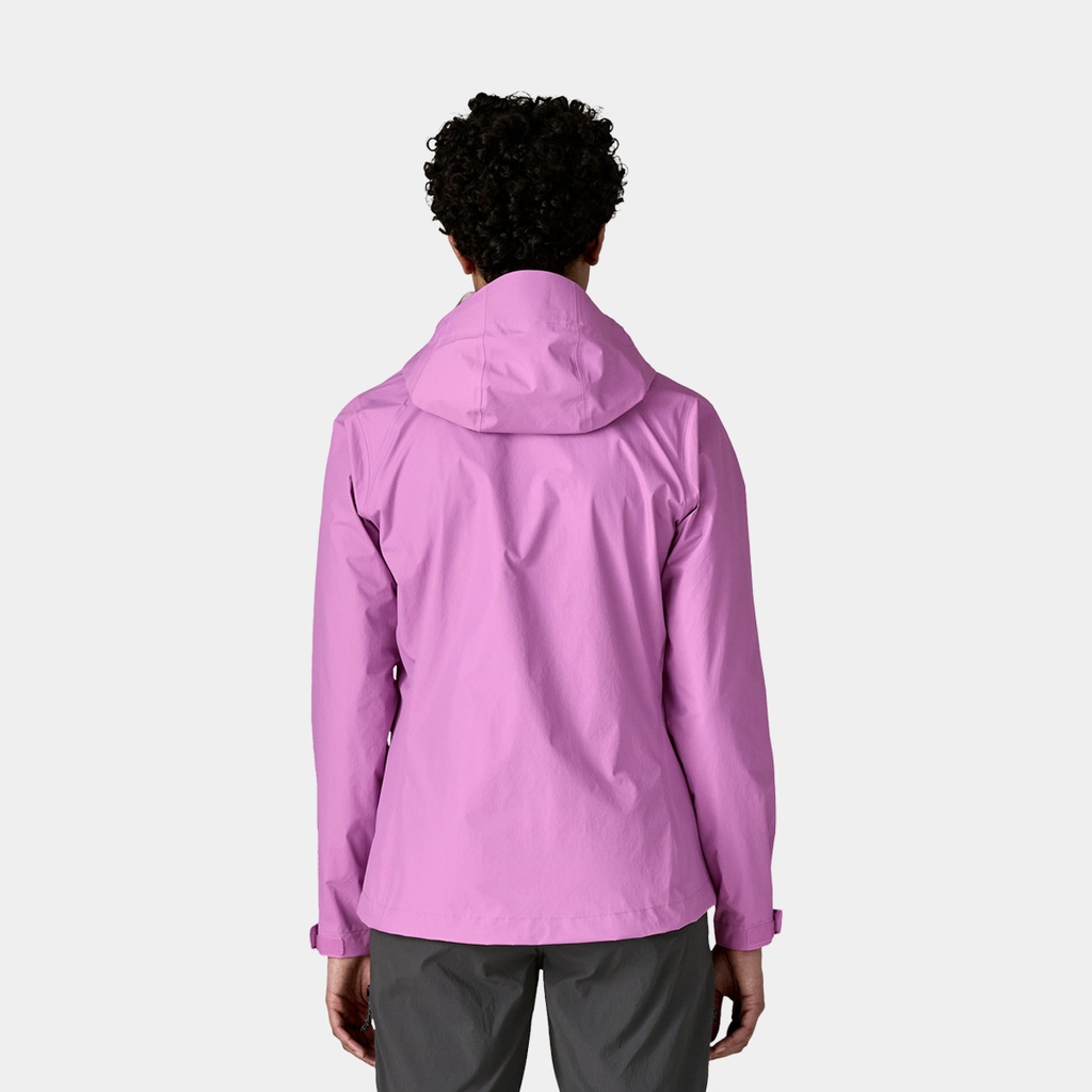 Retro Pile Fleece Vest Women Natural w/Ellwood Green