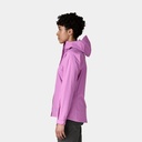 Retro Pile Fleece Vest Women Natural w/Ellwood Green