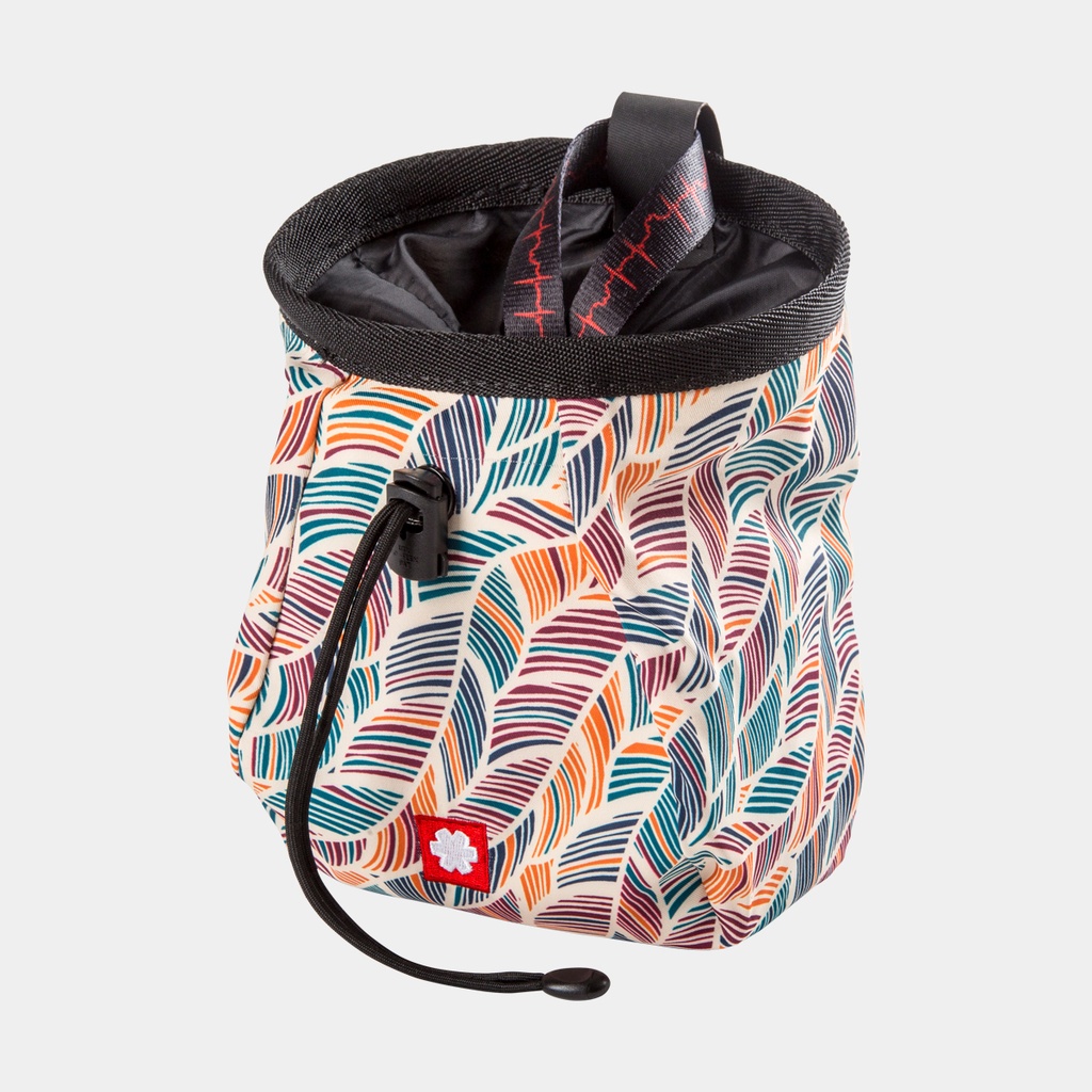 Lucky + Belt Chalk Bag Leafs Colors