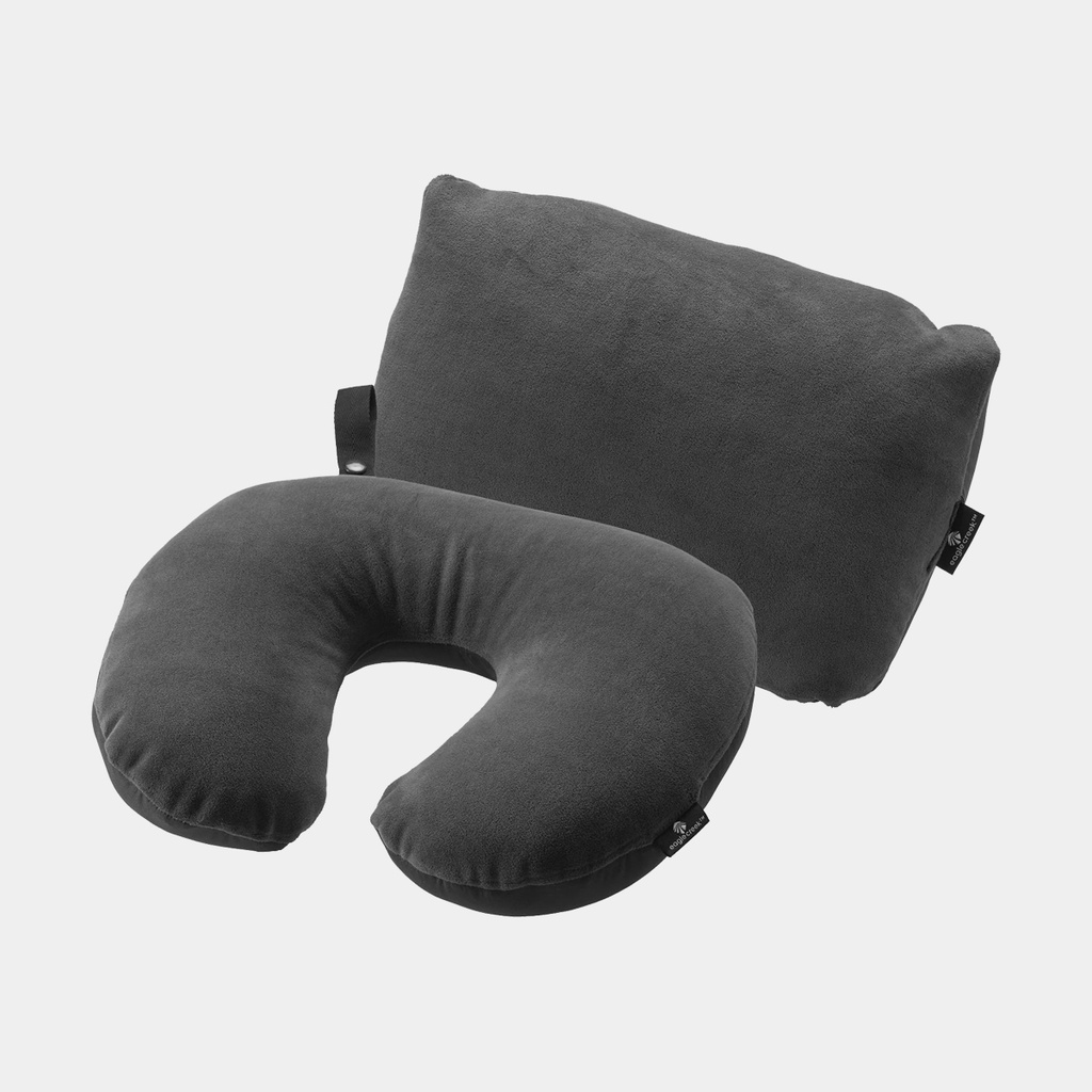 2-In-1 Travel Pillow Black