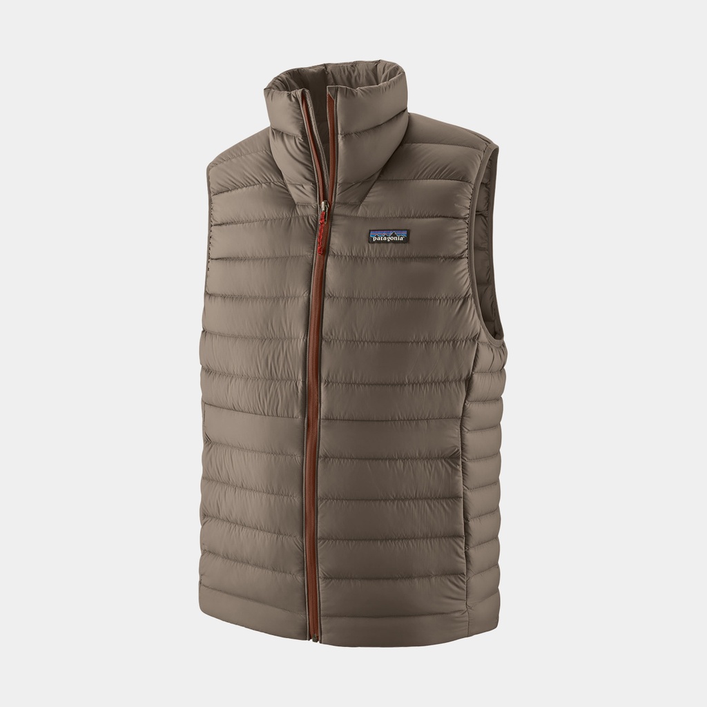 Down Sweater Vest Marlow Brown