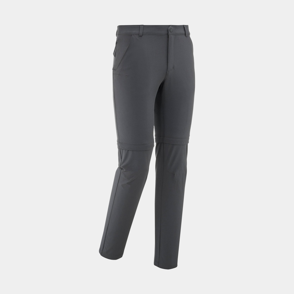 Active Stretch Zip-Off Trousers Asphalte