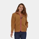 Retro Pile Fleece Jacket Women Natural (copie)