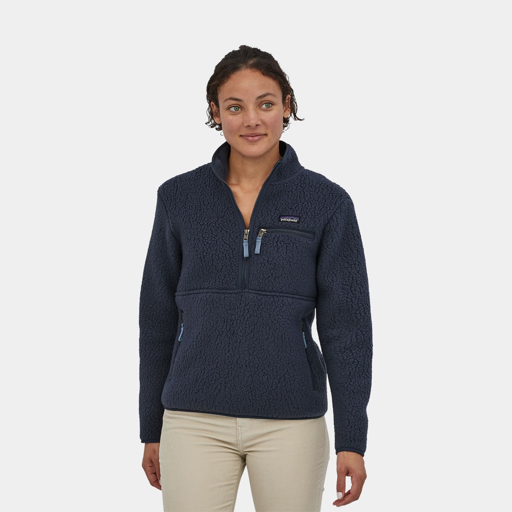 Retro Pile Fleece Marsupial Women Steam Blue (copie)