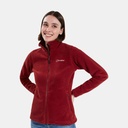 Prism Polartec Interactive Fleece Jacket Women Dark Red