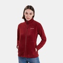 Prism Polartec Interactive Fleece Jacket Women Dark Red