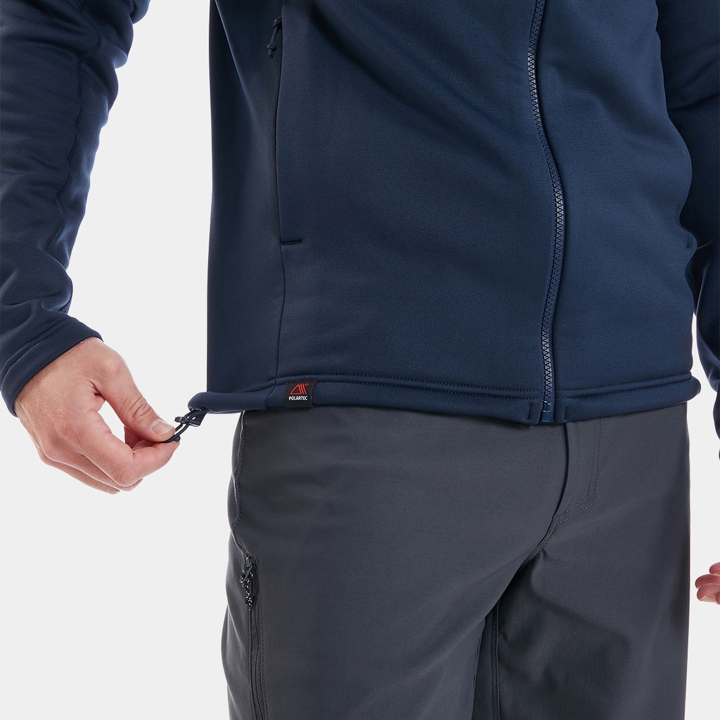 Carnot Hooded Fleece Jacket Dusk