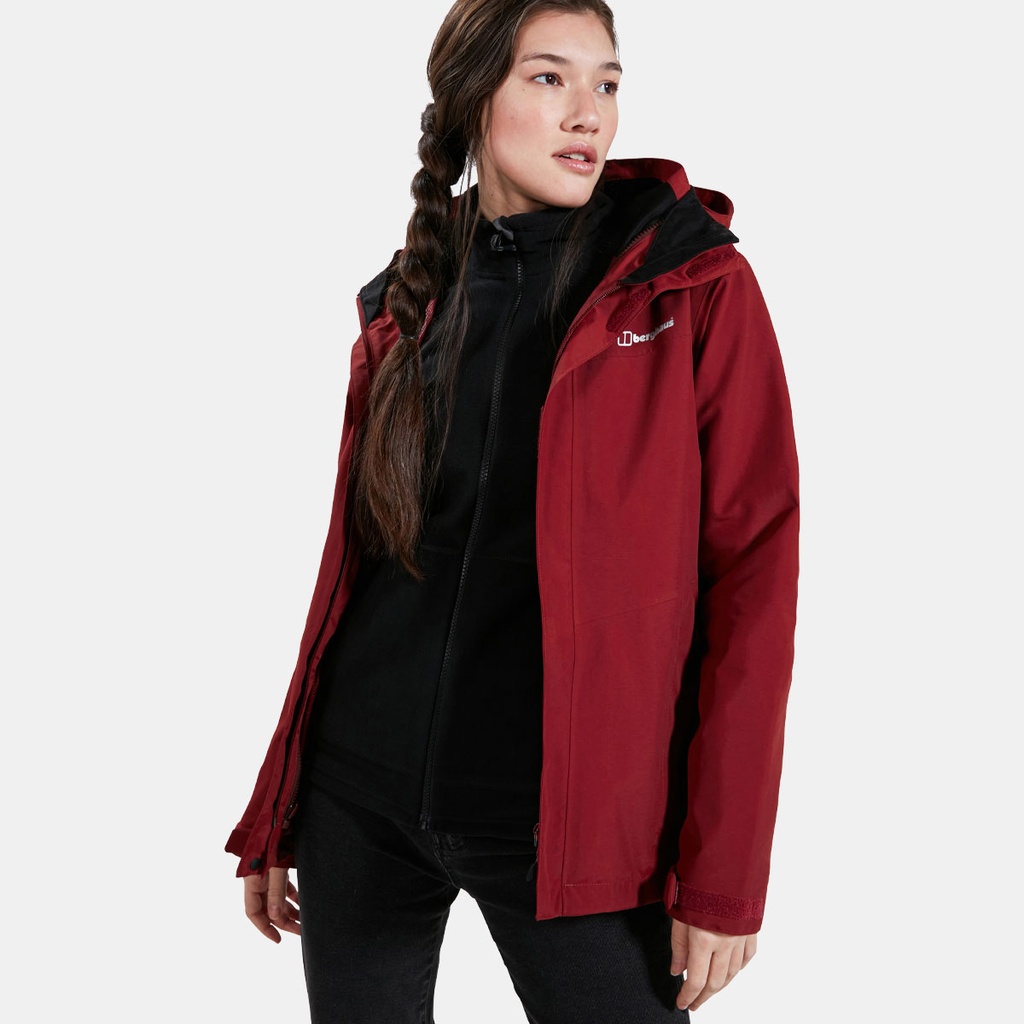 Hillwalker Interactive Shell Jacket Dark-Red