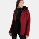 Hillwalker Interactive Shell Jacket Dark-Red