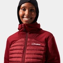 Nula Hybrid Jacket Women Syrah