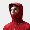 Paclite Peak Vent Shell Jacket Red Dahlia