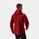 Paclite Peak Vent Shell Jacket Red Dahlia