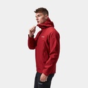 Paclite Peak Vent Shell Jacket Red Dahlia