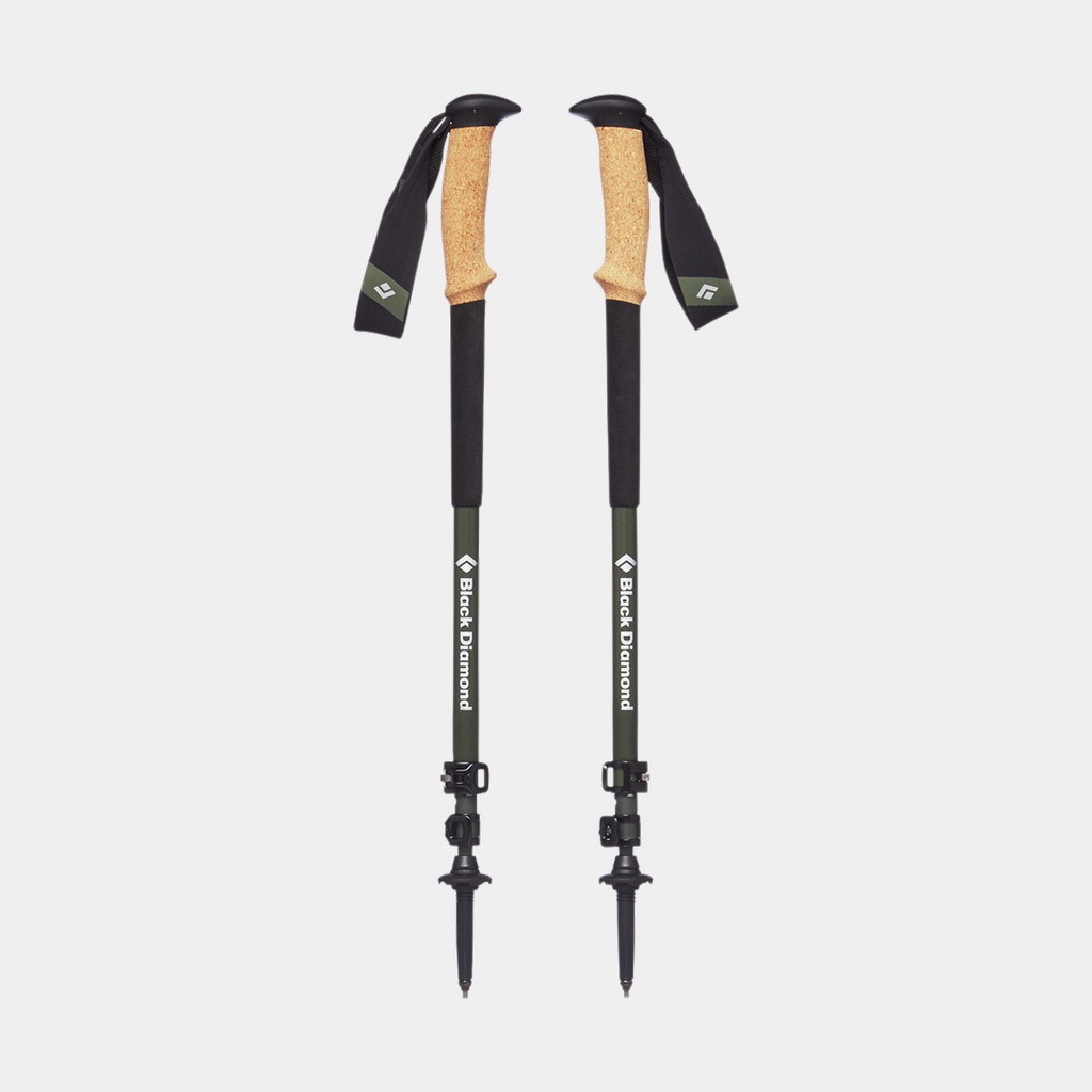 Alpine Carbon Cork Trekking Poles Tundra