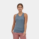 Arnica Tank Women Light Current Blue (copie)