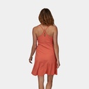 Amber Dawn Dress Women Quartz Coral