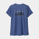 Cap Cool Daily Graphic Shirt Women Ridge Rise Stripe : Salvia Green X-Dye (copie)