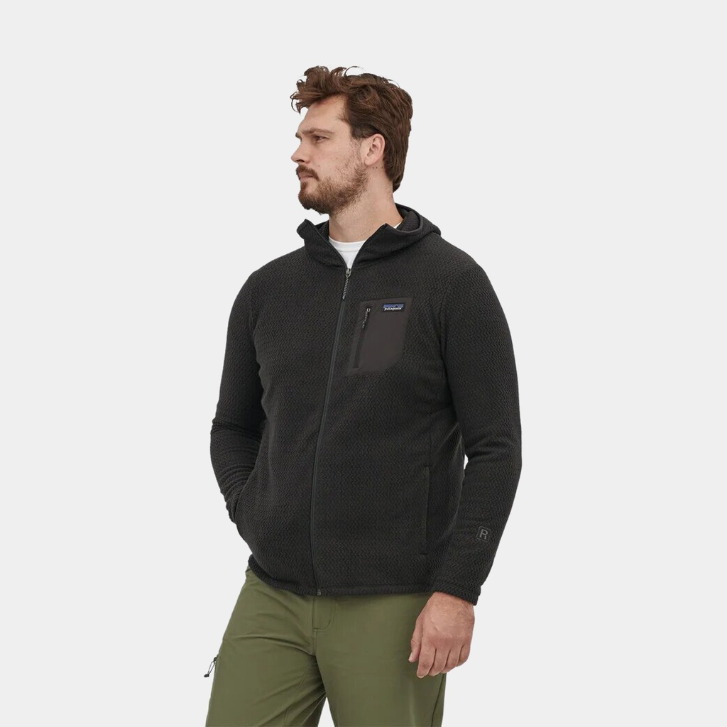 R1 Air Full-Zip Hoody Black