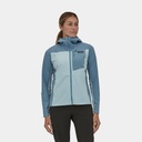 R1 CrossStrata Hoodie Women Steam Blue
