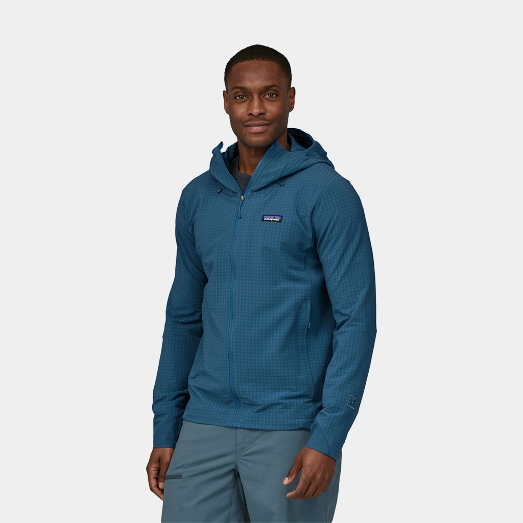 R1 TechFace Hoody Black (copie)