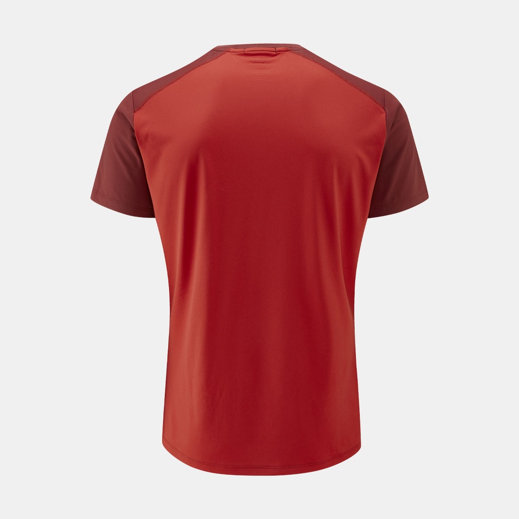 Force Short Sleeves Tee (2022) Ascent Red / Oxblood