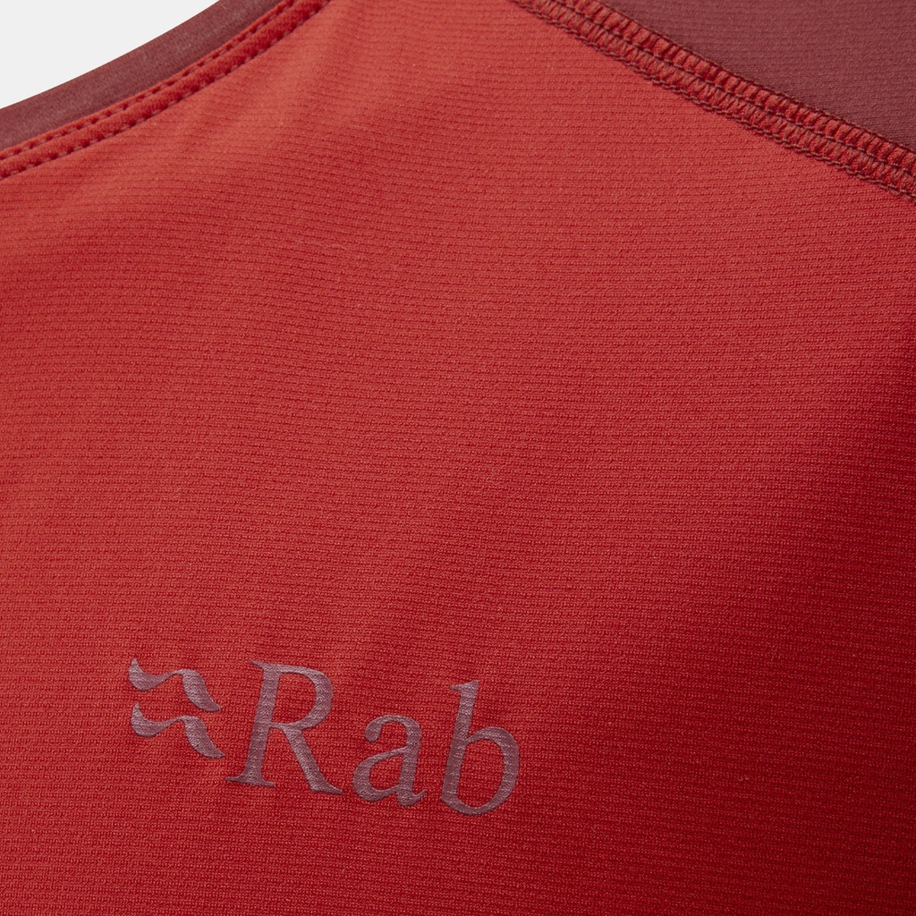 Force Short Sleeves Tee (2022) Ascent Red / Oxblood