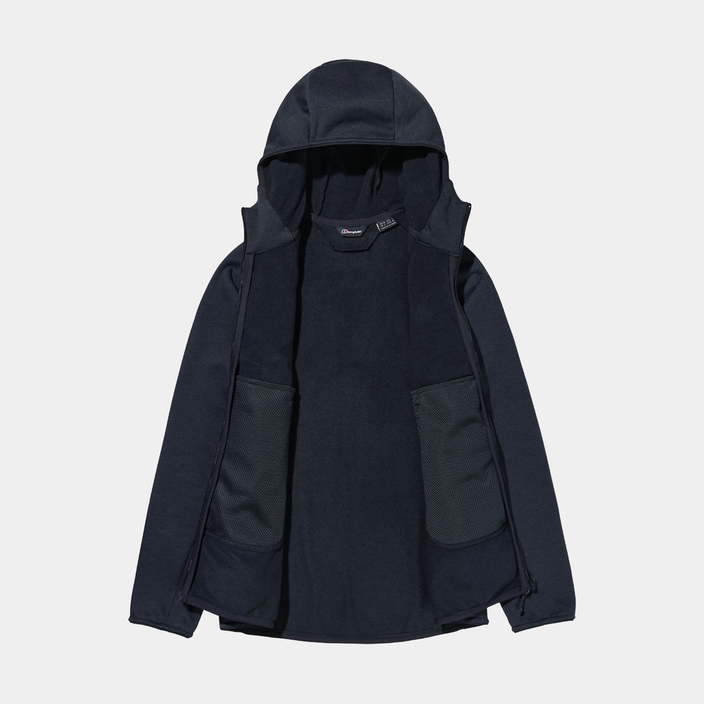 Heuberg Hoody Women Black-Grey