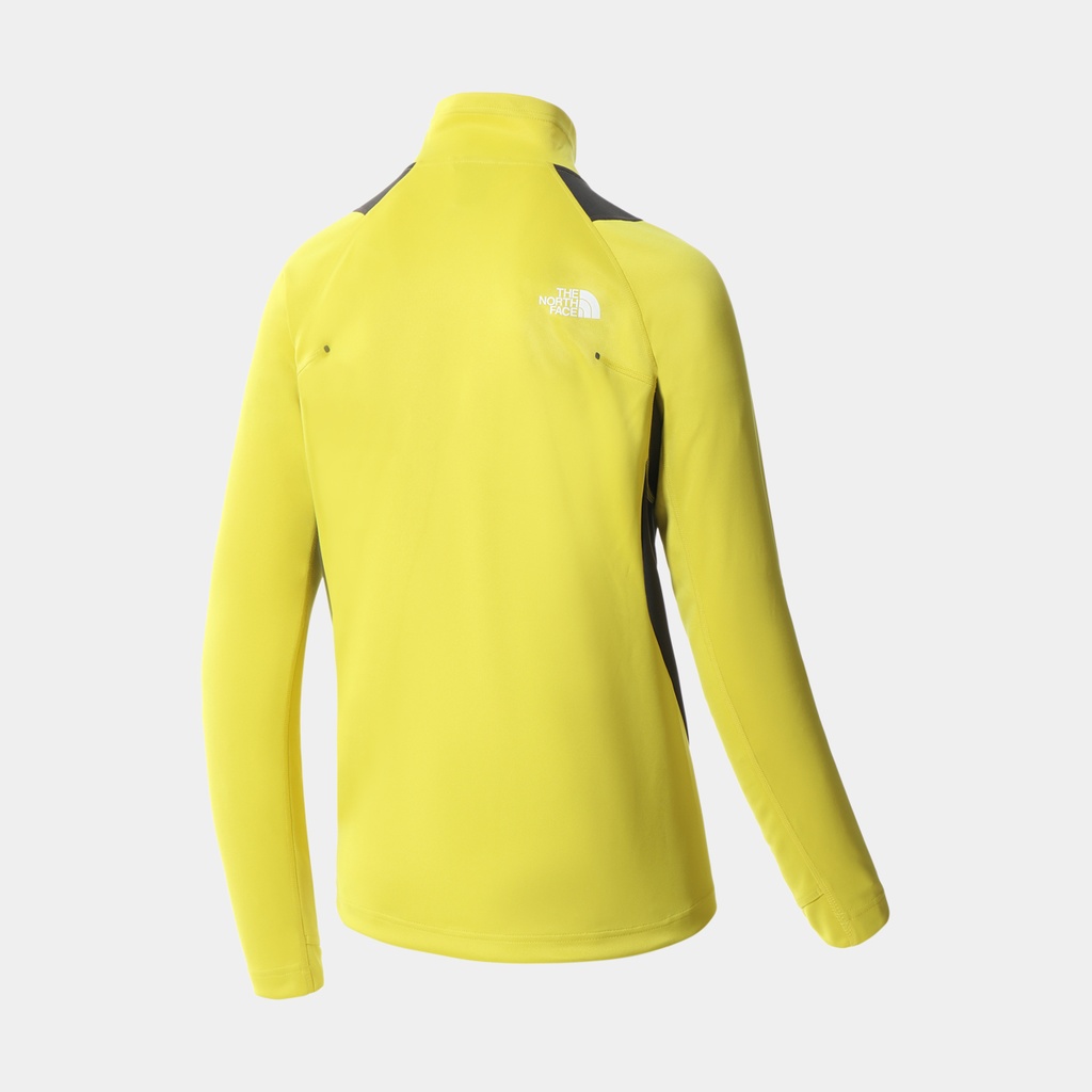 Ao Midlayer Full Zip (2022) EU Acid Yellow-Asphalt Grey
