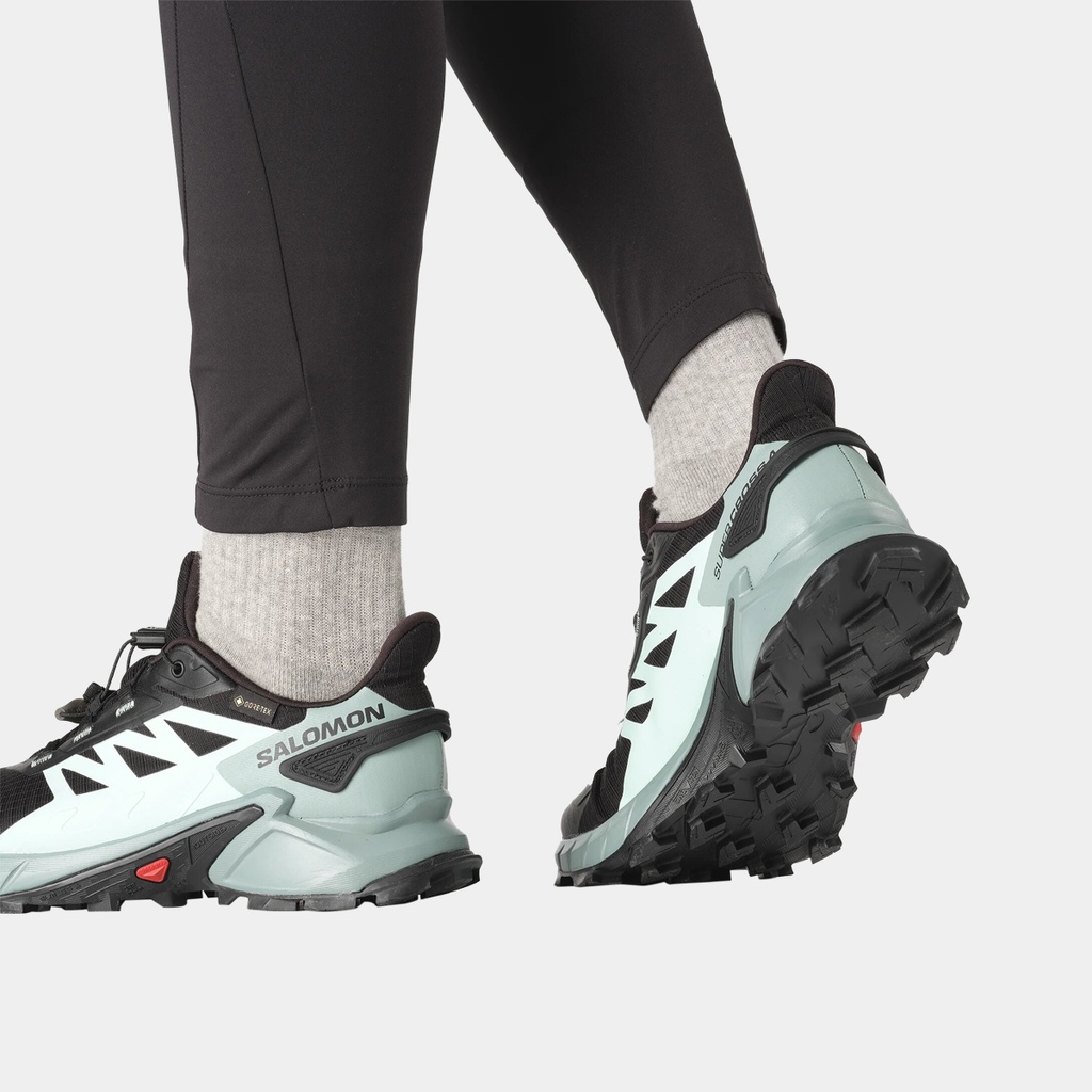 Supercross 4 GTX Women (2022) Black-Trellis-Yucca