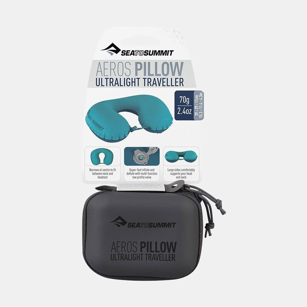 Aeros Ultralight Pillow Traveller Grey