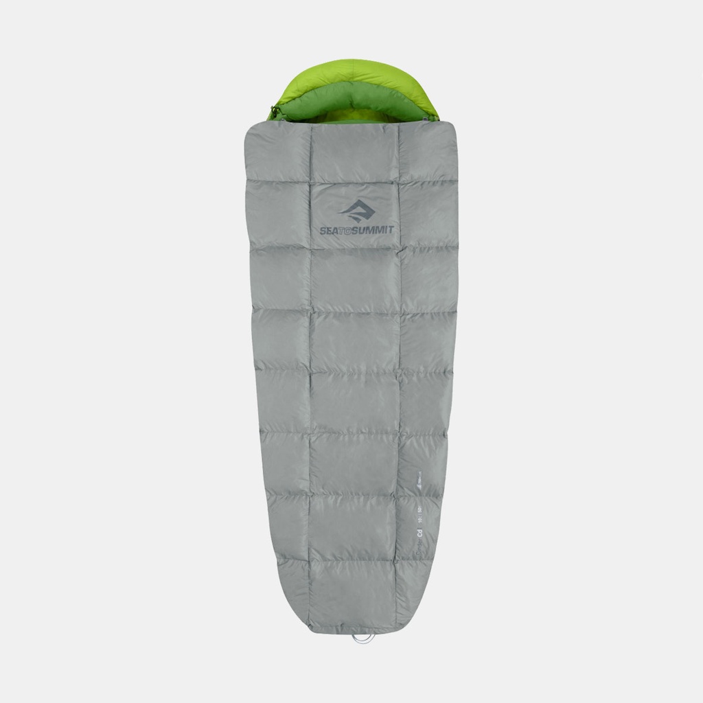 Cinder CdI Down Quilt Pale Grey