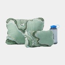 Compressible Pillow Cinch Sage Topo Wave