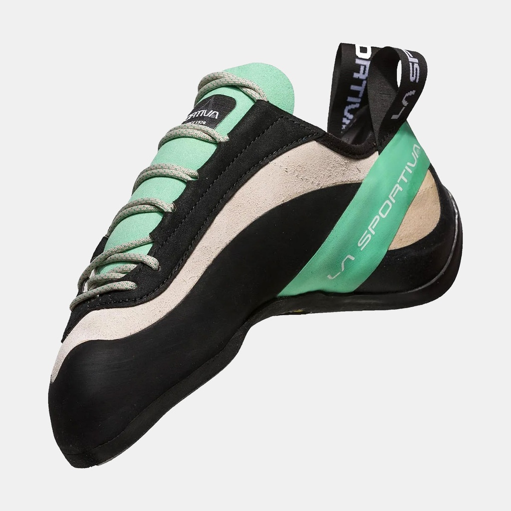 Miura Laces Women White / Jade Green