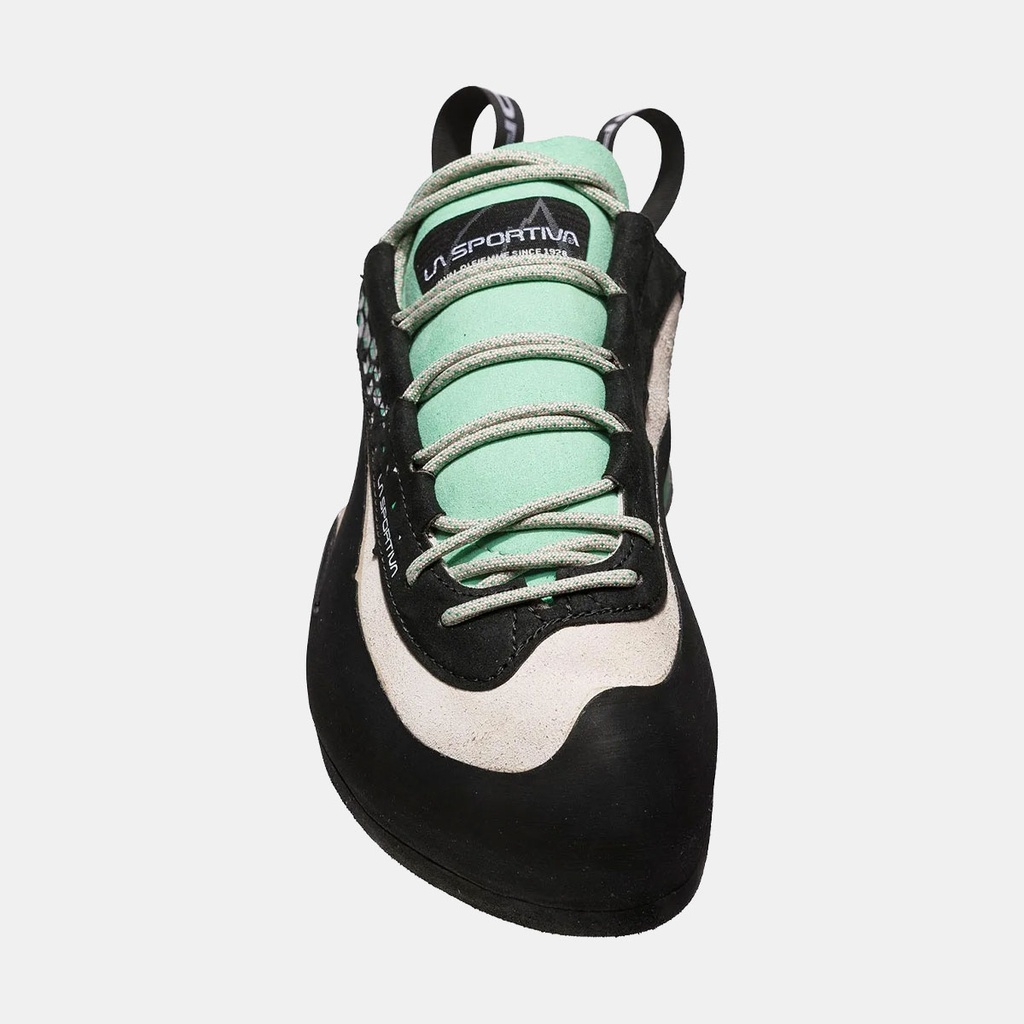 Miura Laces Women White / Jade Green