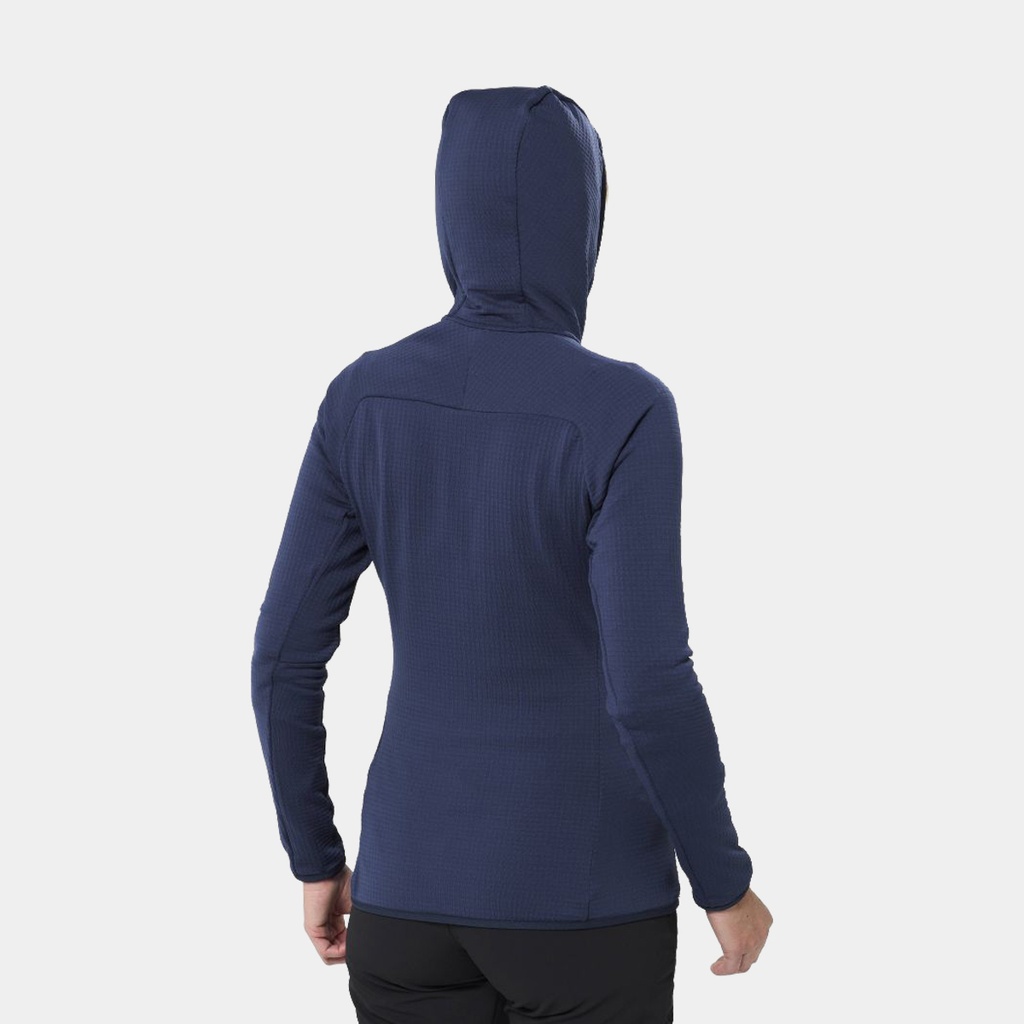 Fusion Grid Jacket Women Saphir