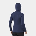 Fusion Grid Jacket Women Saphir