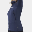 Fusion Grid Jacket Women Saphir