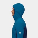 Aenergy SO Hybrid Hooded Jacket Deep Ice Marine